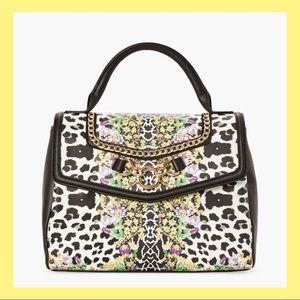 Bold and Fun Animal Print Satchel